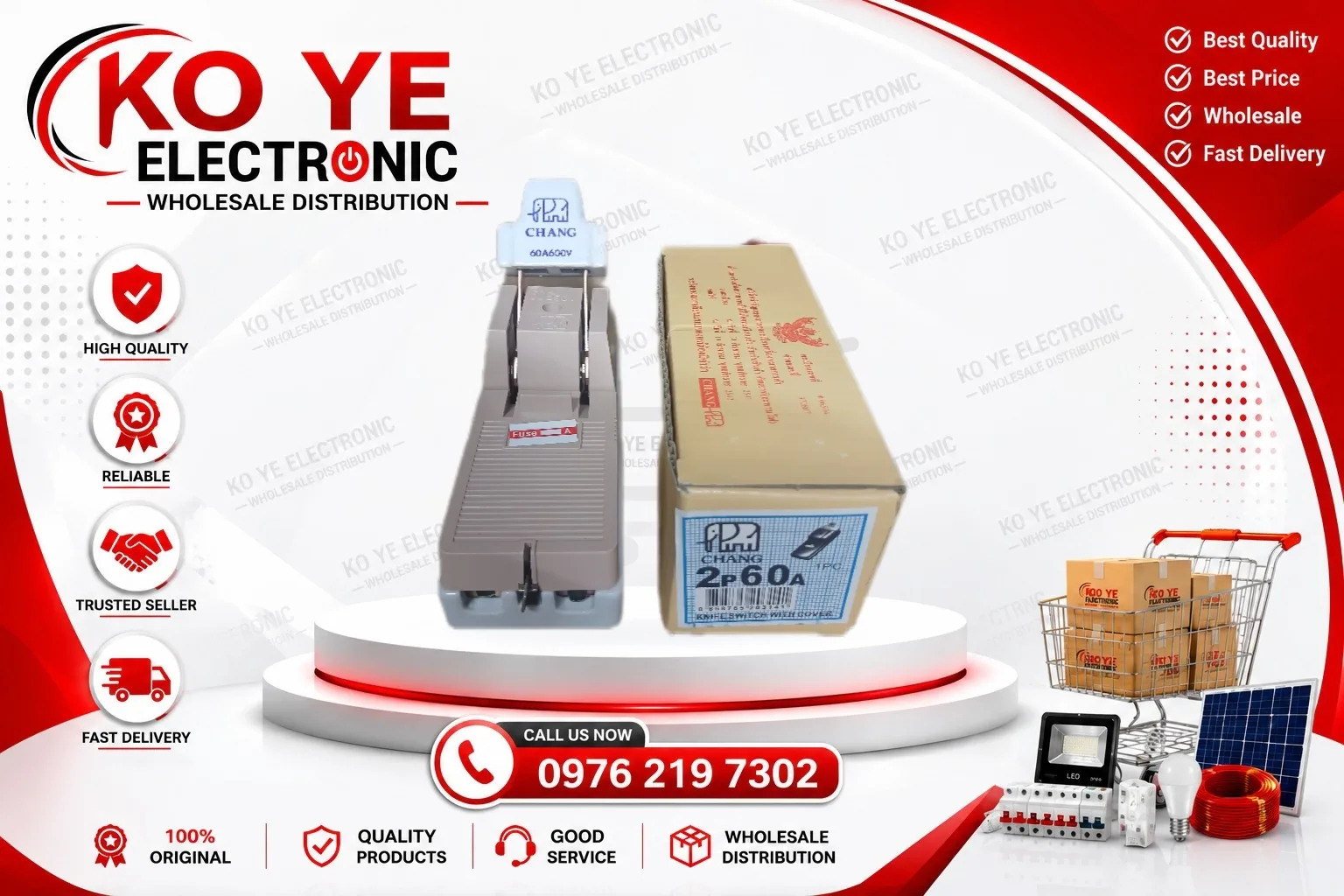 Chang 2Pole 60A ဓါးမိန်း (China)