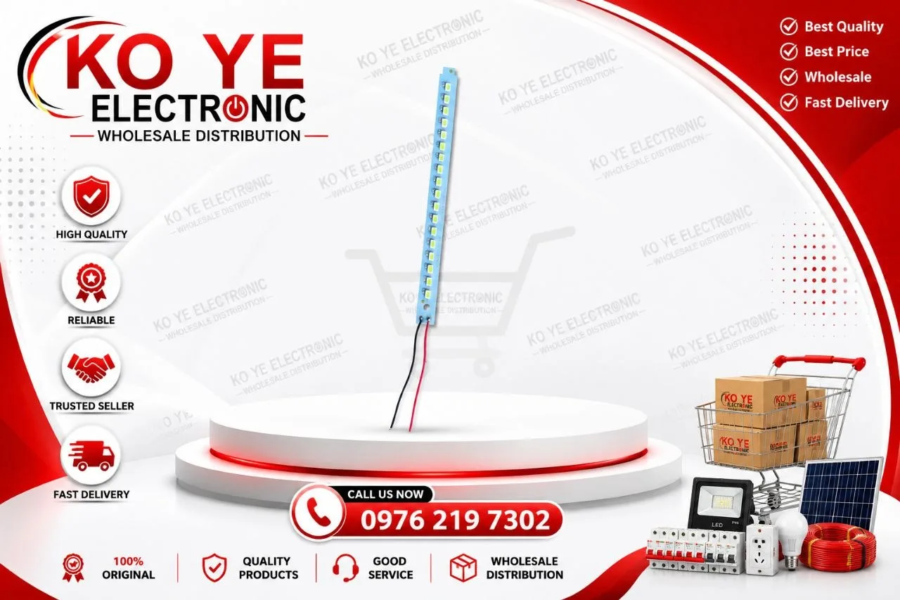 3.7V 18-LED Board (3.7V 18 ပွင့် LED မီးပြား)
